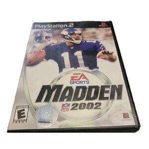 MADDEN NFL 2002 EA SPORTS Play Station 2